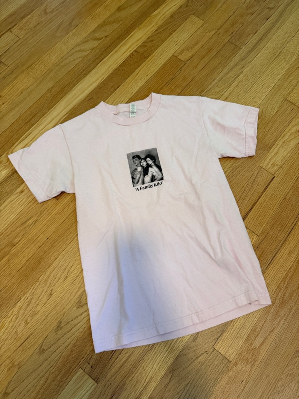 Pink Graphic Crewneck T-Shirt - Gilly Studio & king princess